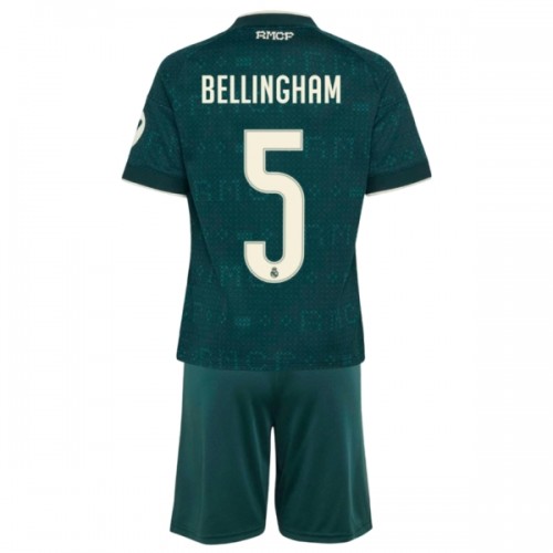 Ensemble Maillot Real Madrid Bellingham 5 Exterieur 2026-27 Enfant Ensemble Maillot Real Madrid Bellingham 5 Exterieur 2026-27 Enfant